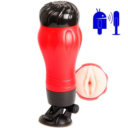 CRAZY BULL - FLORA VAGINA WITH SPEECH MASTURBATOR BASE