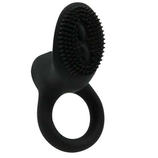 PRETTY LOVE - COBRA VIBRATING COCK RING BLACK