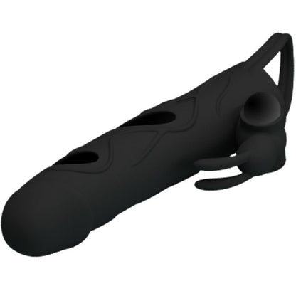 PRETTY LOVE - SILICONE SLEEVE WITH VIBRATION 14 CM 1.0