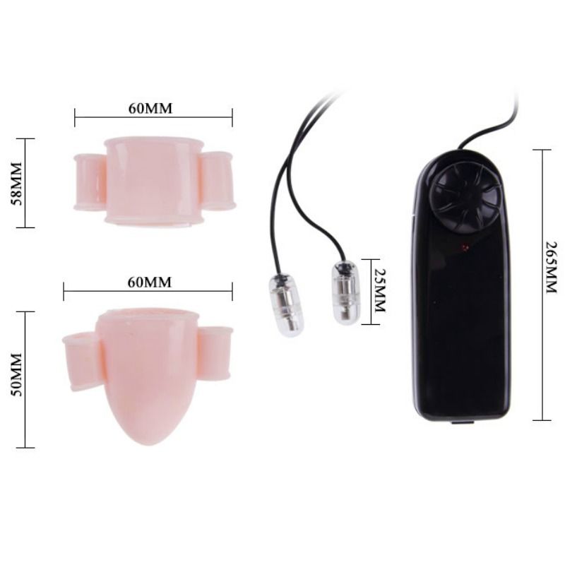 BAILE - ALFRED PENIS VIBRATOR SLEEVES WITH CONTROL