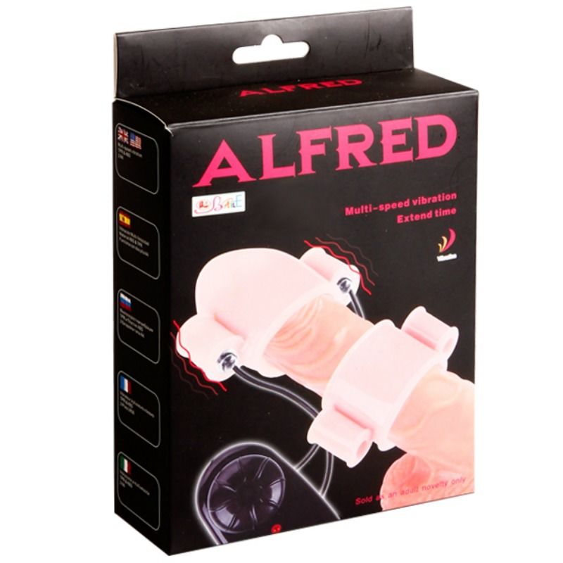BAILE - ALFRED PENIS VIBRATOR SLEEVES WITH CONTROL