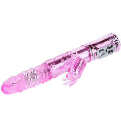 BAILE - RECHARGEABLE VIBRATOR WITH ROTATION AND PULSATING BUTTERFLY STIMULATOR