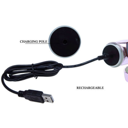 BAILE - RECHARGEABLE VIBRATOR WITH ROTATION AND PULSATING BUTTERFLY STIMULATOR