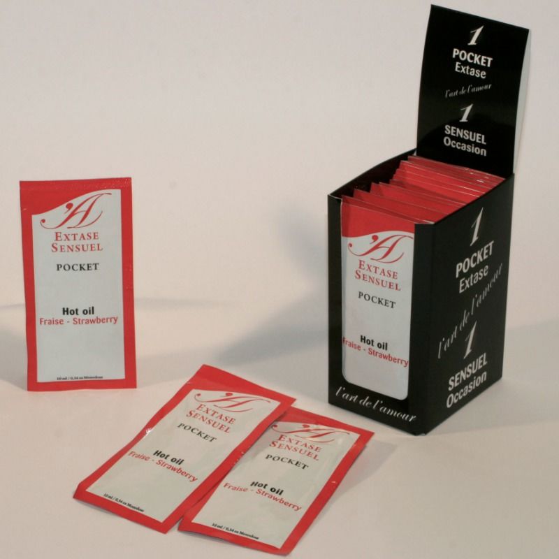 SENSUAL ECSTASY - STRAWBERRY STIMULATING OIL 10 ML