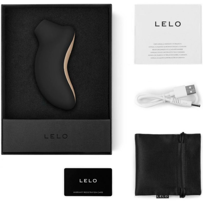 LELO - SONA CLITORAL STIMULATOR BLACK