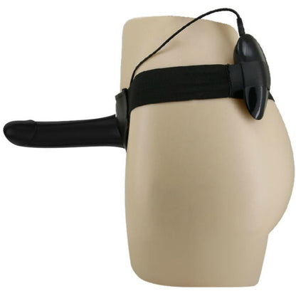 PRETTY LOVE - VITO STRAP-ON WITH HOLLOW DILDO AND VIBRATION 17.3 CM