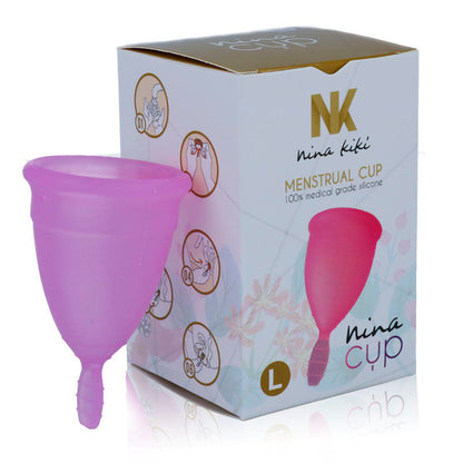 NINA KIKÍ - MENSTRUAL CUP LILAC - SIZE L