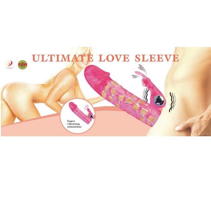BAILE - ULTIMATE 10 RHYTHMS EXTENSION SLEEVE WITH VIBRATION