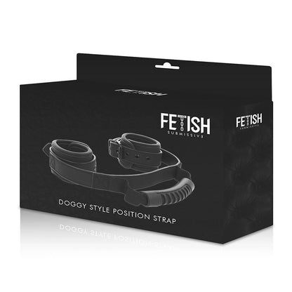 FETISH SUBMISSIVE - HANDCUFFS WITH NEOPRENE LINING AND HANDLE