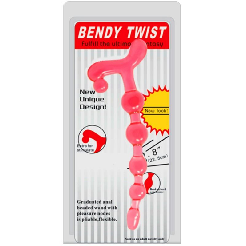 BAILE - BENDY TWIST RED ANAL BALL