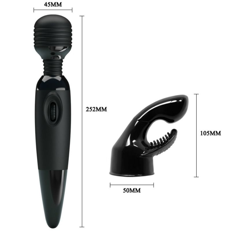 BAILE - SENSUAL MASSAGER WITH REPLACEABLE HEAD