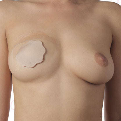 BYE-BRA - BREAST ENHANCEMENT + SILK NIPPLE COVERS CUP D/F
