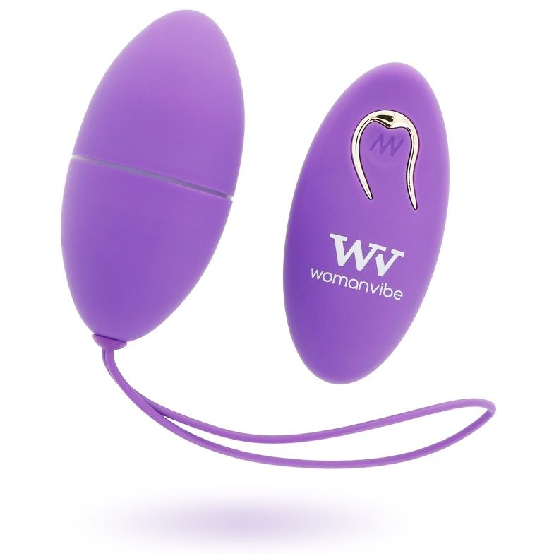 WOMANVIBE - ALSAN EGG REMOTE CONTROL SILICONE PURPLE