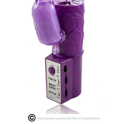 BAILE - PURPLE RABBIT ROTATOR WITH SUPER STIMULATOR