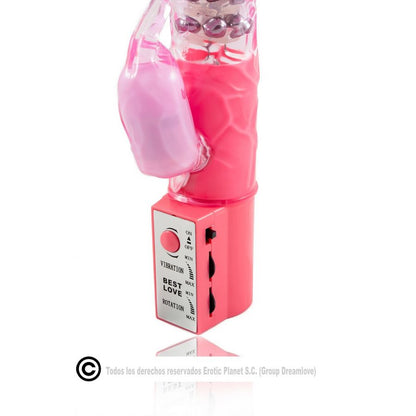 BAILE - PINK RABBIT ROTATOR WITH SUPER STIMULATOR
