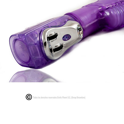 BAILE - LILAC RABBIT ON AND OFF ROTATOR WITH SUPERSTIMULATOR