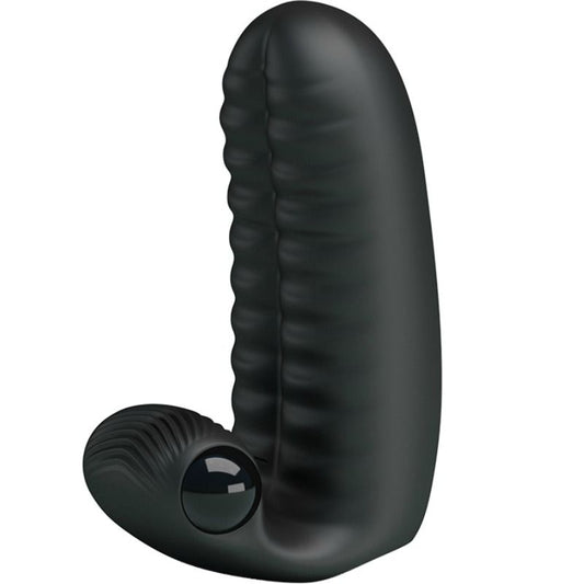 PRETTY LOVE - ABBOTT BLACK STIMULATOR FINGER CONDOM