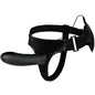 PRETTY LOVE - MYRON STRAP-ON WITH VIBRATION AND HOLLOW DILDO