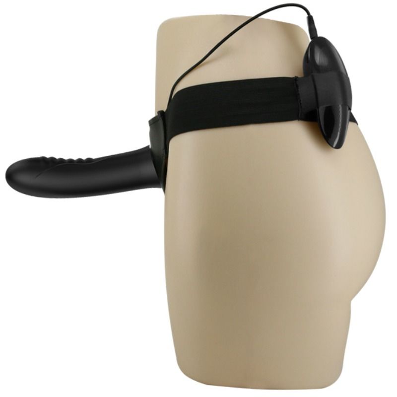 PRETTY LOVE - MYRON STRAP-ON WITH VIBRATION AND HOLLOW DILDO