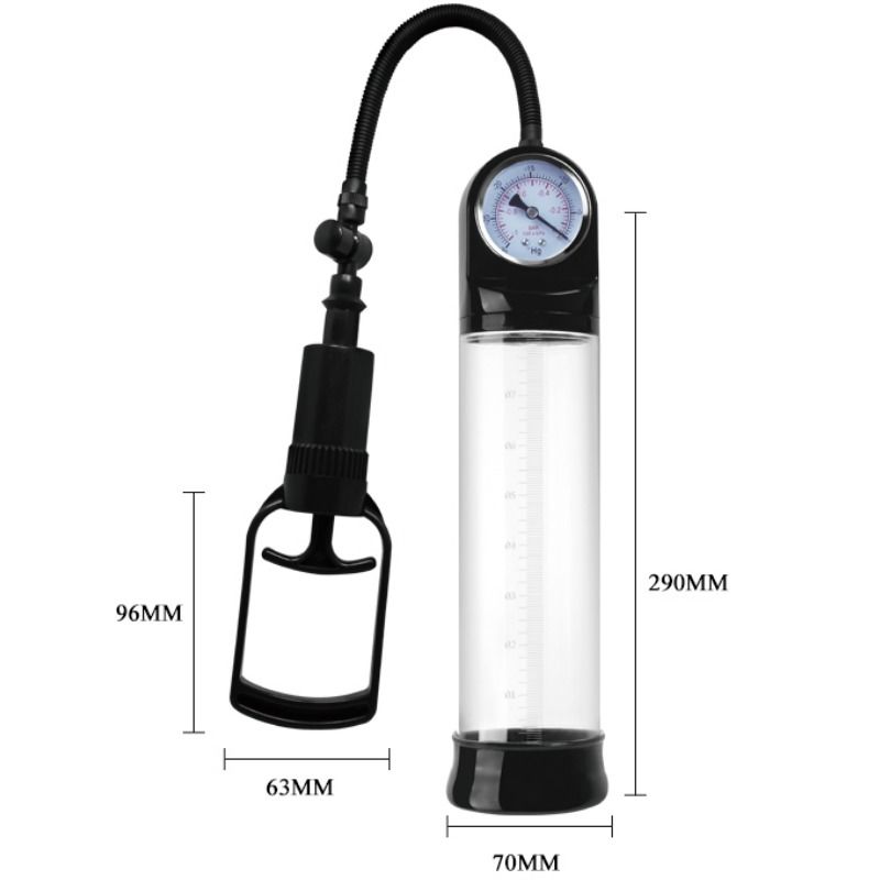 PRETTY LOVE - ERECTION PUMP WITH PRESSURE GAUGE