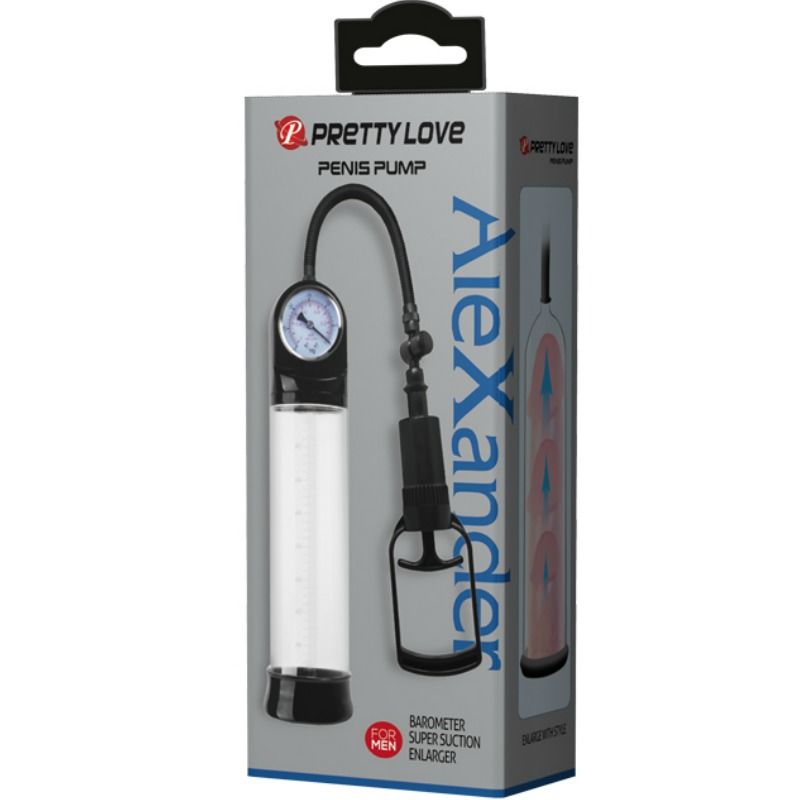 PRETTY LOVE - ERECTION PUMP WITH PRESSURE GAUGE