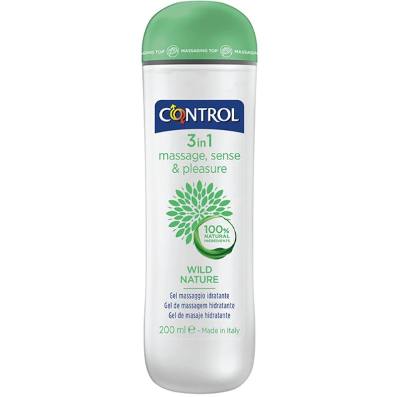 CONTROL - WILD NATURE MASSAGE GEL 3 IN 1 200 ML