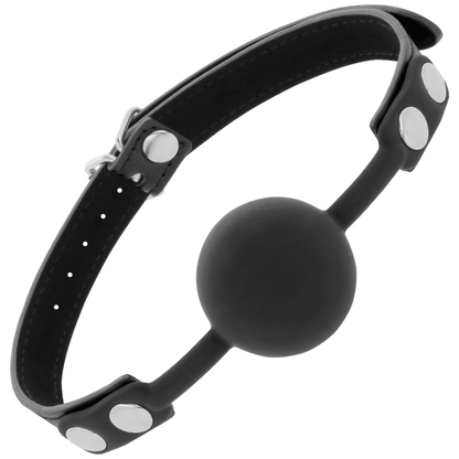 DARKNESS - GAG MADE OF BLACK SILICONE