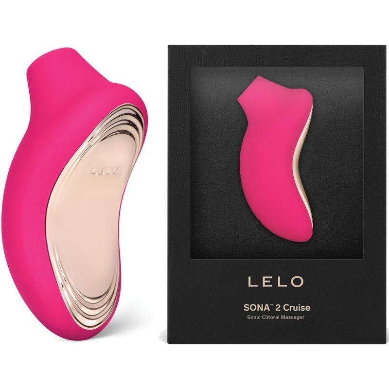 LELO - CLITORAL STIMULATOR SONA 2 CRUISE CHERRY