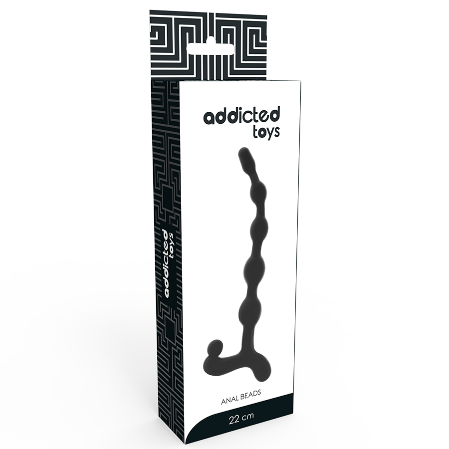 ADDICTED TOYS - ANAL BEADS 22 CM BLACK