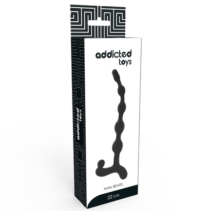 ADDICTED TOYS - ANAL BEADS 22 CM BLACK