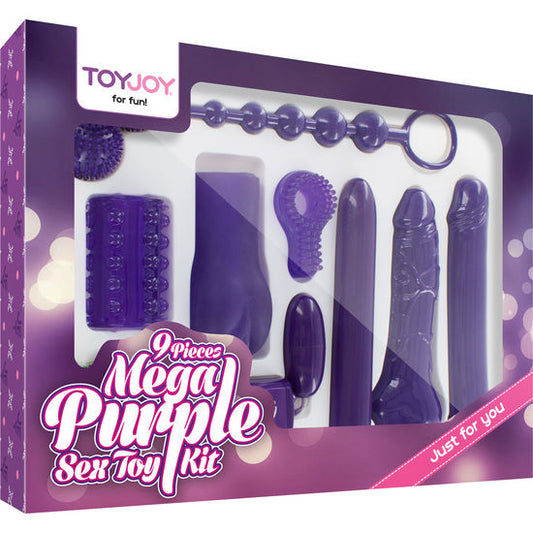TOYJOY - ONLY FOR YOU MEGA PURPLE SEX TOY KIT