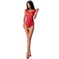 PASSION - WOMAN BS064 RED BODYSTOCKING, ONE SIZE