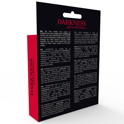 DARKNESS - UNISEX PANTIES WITH OPENING, ONE SIZE