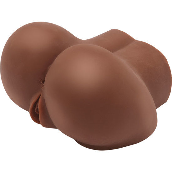 ACT - BALLS AS REALISTIC MASTURBATOR WITH BROWN VIBRATOR