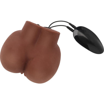 ACT - BALLS AS REALISTIC MASTURBATOR WITH BROWN VIBRATOR
