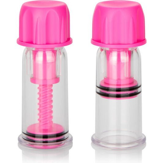 CALEXOTICS - VACUUM TWIST PINK NIPPLE SUCKER
