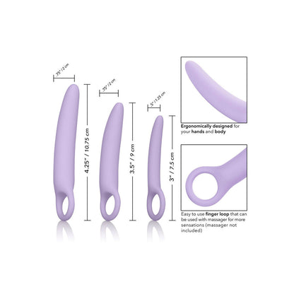CALEXOTICS - DR. LAURA BERMAN ALENA SET WITH 3 SILICONE DILATORS