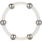 CALEXOTICS - STEEL BEAD SILICONE RING XL