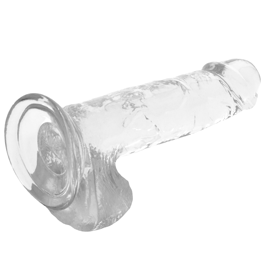 X RAY - CLEAR ROOSTER WITH BALLS 20 CM -O- 4.5 CM