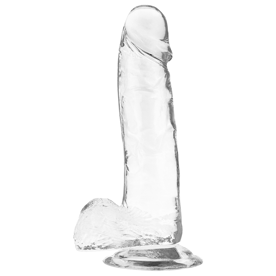 X RAY - CLEAR ROOSTER WITH BALLS 20 CM -O- 4.5 CM