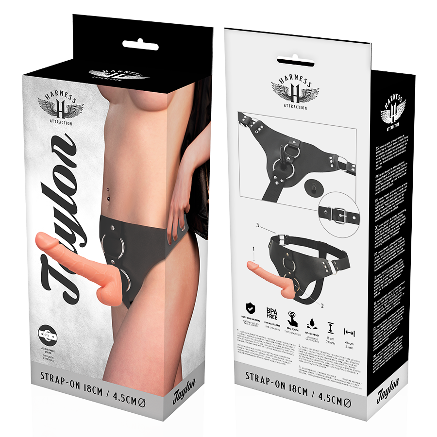 HARNESS ATTRACTION - HARNESS TAYLOR DELUXE 18 CM -O- 4.5 CM