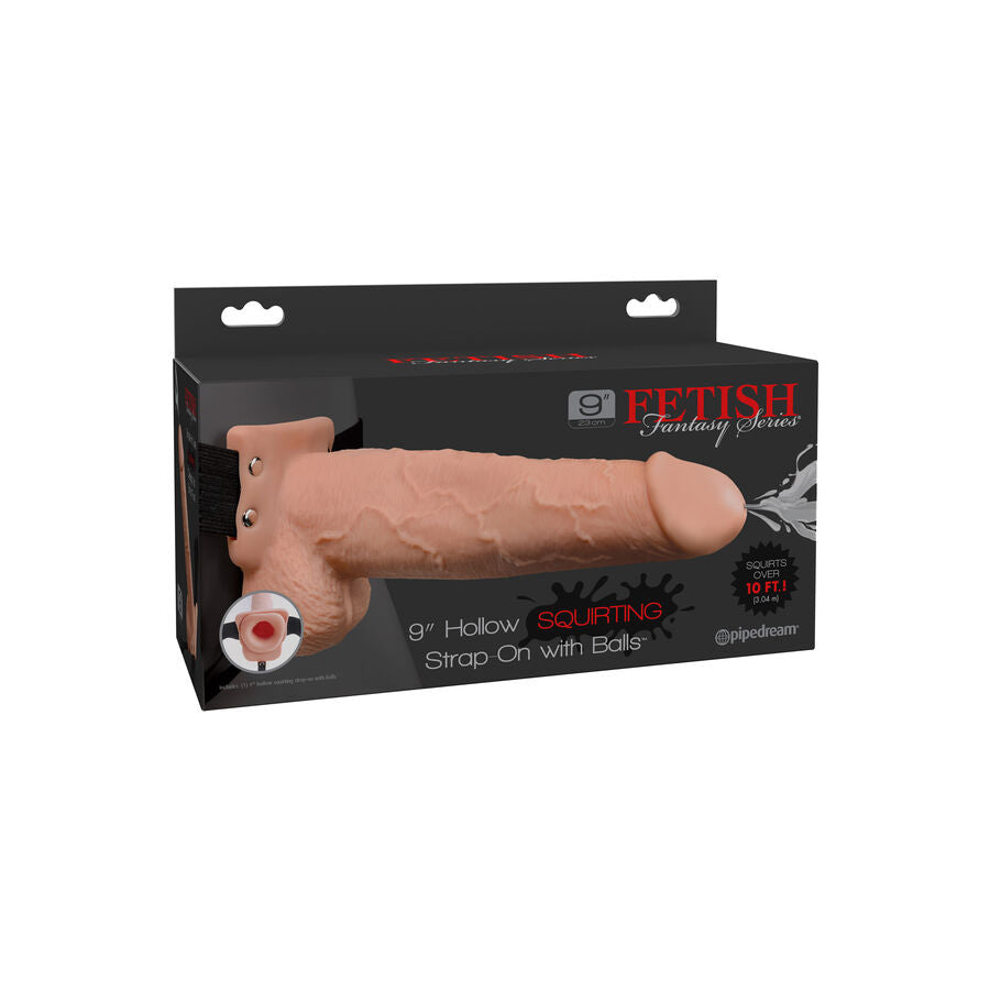 FETISH FANTASY SERIES - HARNESS WITH DONG 9 SPERM