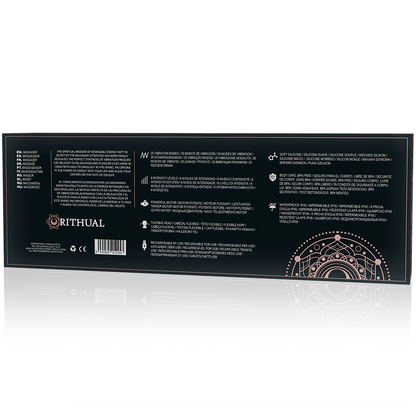 RITHUAL - POWERFUL RECHARGEABLE AKASHA - WAND 2.0 BLACK