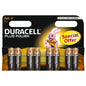 DURACELL - PLUS POWER BATTERY AA LR6 8 UNITS