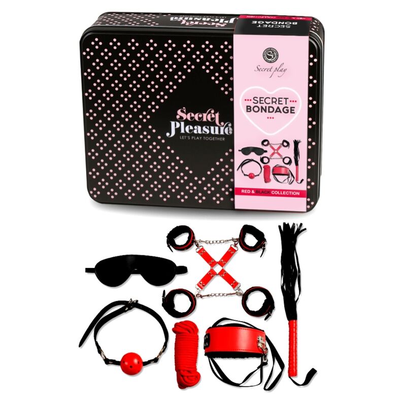 SECRETPLAY - BDSM SET 6 PCS PIECES COLLECTION