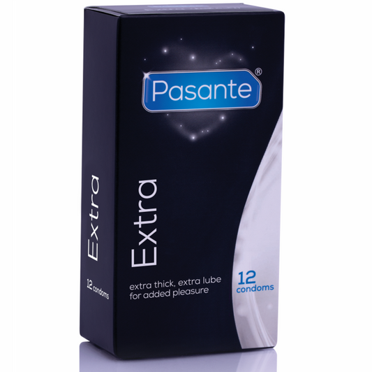 PASANTE - EXTRA THICK CONDOM 12 UNITS