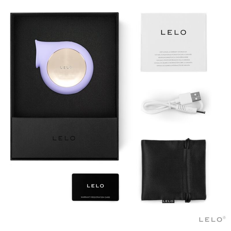 LELO - SILA FLIEDERFARBENER KLITORISWELLENSTIMULATOR
