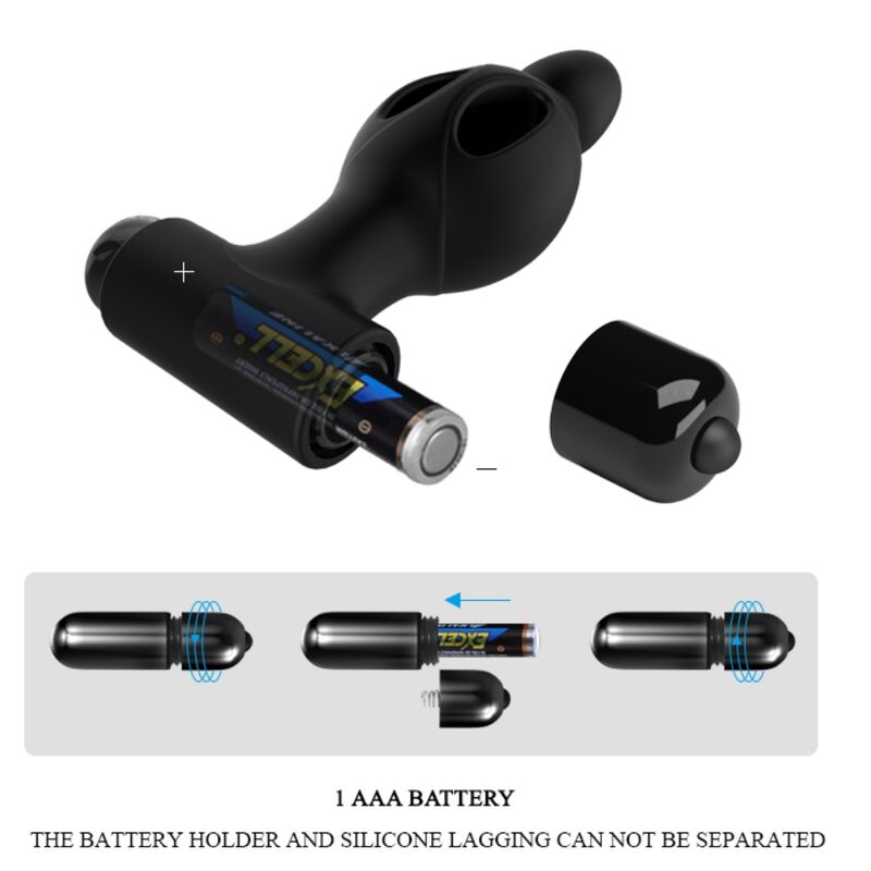 MR PLAY - SILICONE VIBRATING BUTT PLUG
