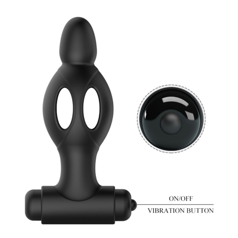 MR PLAY - SILICONE VIBRATING BUTT PLUG