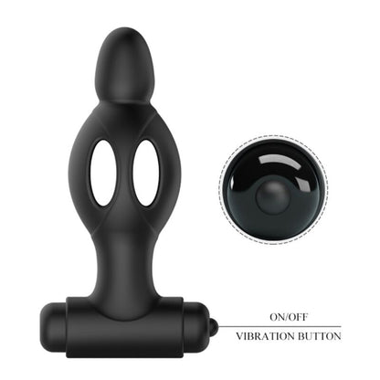 MR PLAY - SILICONE VIBRATING BUTT PLUG